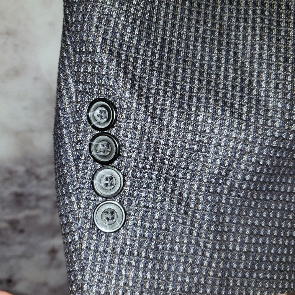 Oscar De la Renta silk and wool blend sports coat - Picture 5 of 11